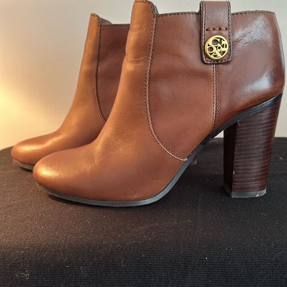 Coach booties. Size 7.5. Chestnut color. - Picture 2 of 11